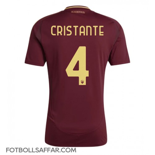 AS Roma Bryan Cristante #4 Hemmatröja 2024-25 Kortärmad